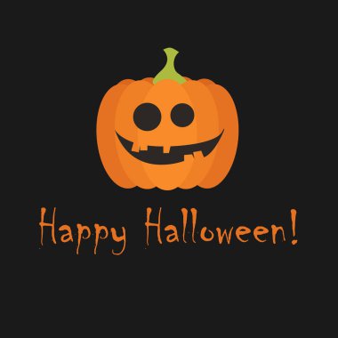 Mutlu Cadılar Bayramı tebrik kartı