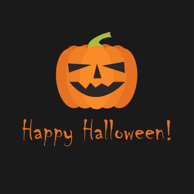 Mutlu Cadılar Bayramı tebrik kartı