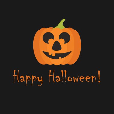 Mutlu Cadılar Bayramı tebrik kartı