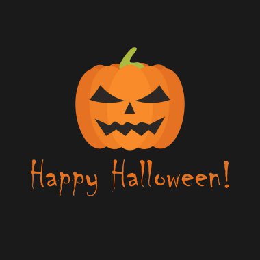 Mutlu Cadılar Bayramı tebrik kartı