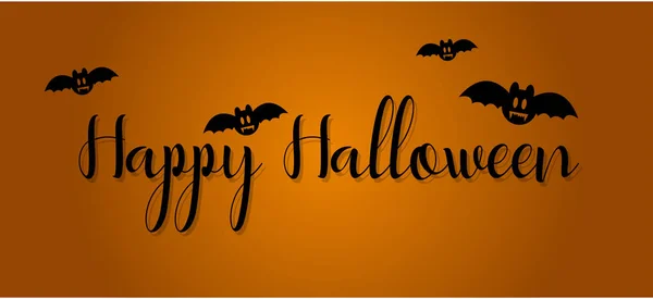 Tarjeta de felicitación Halloween — Archivo Imágenes Vectoriales