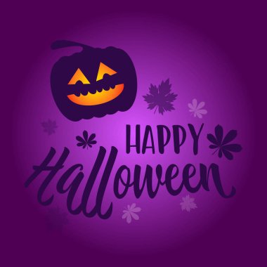 Mutlu Cadılar Bayramı tebrik kartı