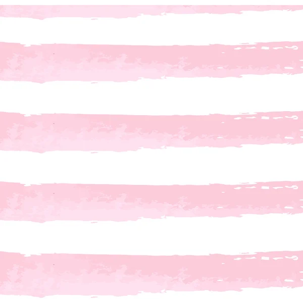 Brushstroke watercolor pastel art pink line — Stock Vector