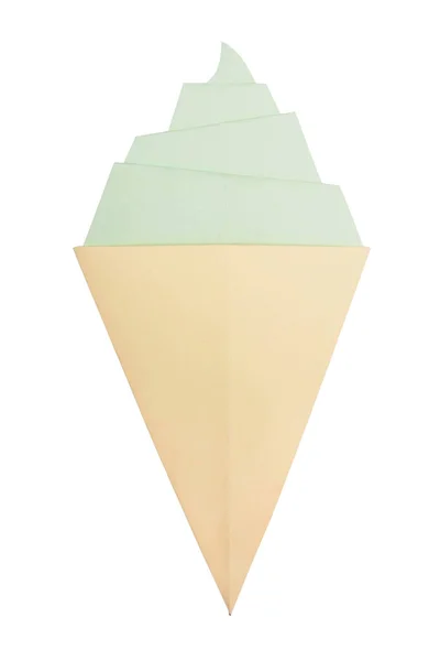 Ice cream in the cone — Stock Photo, Image