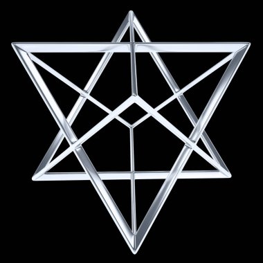 Gümüş piramit 3D çizimi