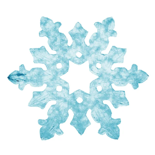 雪の結晶のイラスト — ストック写真