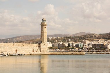 Rethymno, Girit, Yunanistan, eski deniz feneri