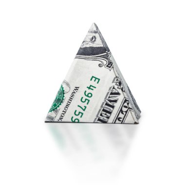 Origami Doları piramit
