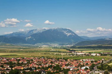 Çatılar şehir eski görünümü