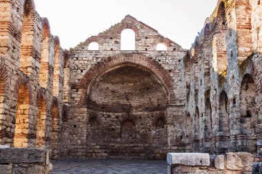 Antik Kilisesi, St. Sophia Nessebar, Bulgaristan.