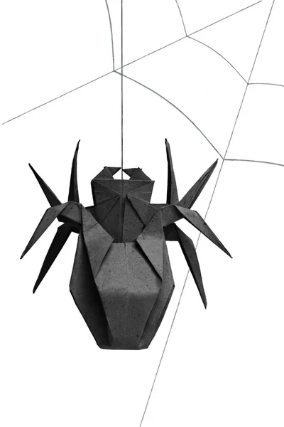 Origami araña aislada —  Fotos de Stock