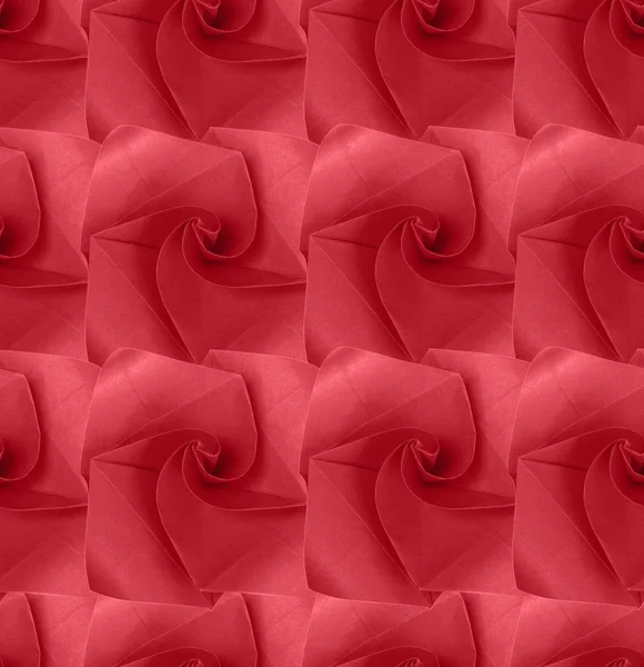 Patroon geometrisch met een achtergrond van papier bloemen handgemaakte ambachtelijke creatieve abstractie — Stockfoto