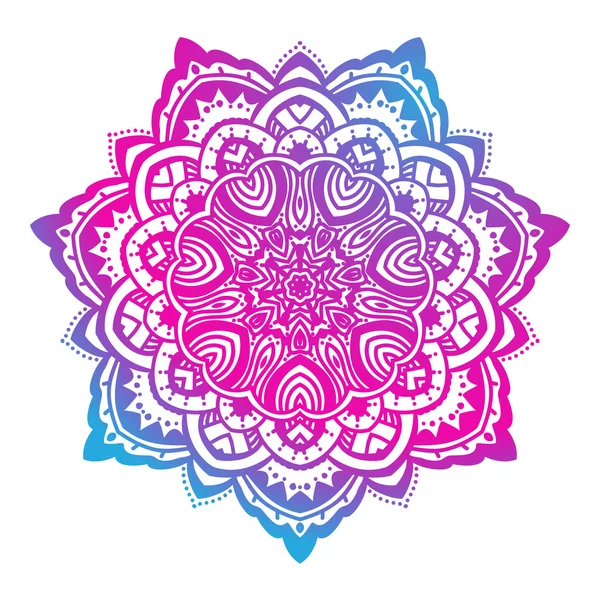 Frumoasa Mandala. Element decorativ vintage . — Vector de stoc