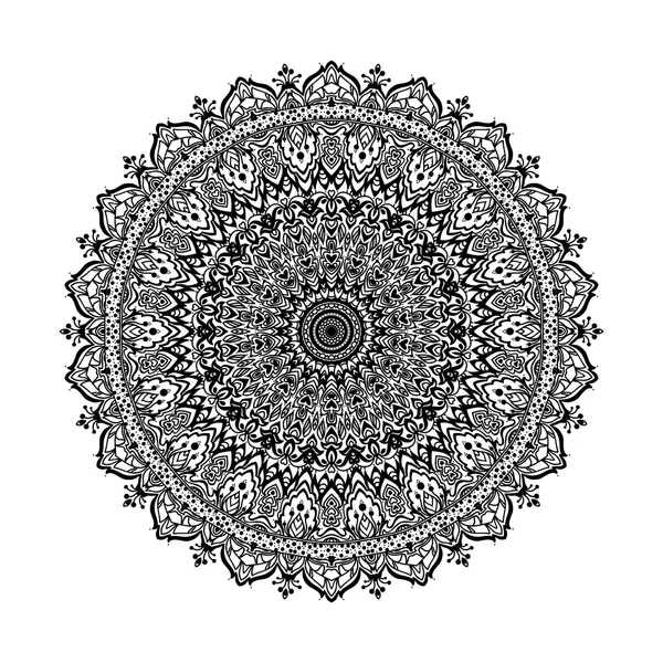 Beautiful Mandala. Vintage decorative element. — Stock Vector