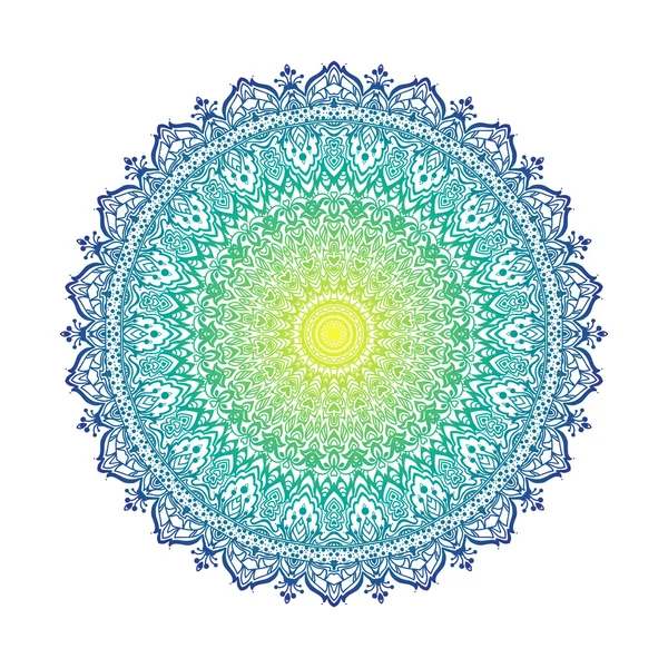  Güzel Mandala. Vintage dekoratif öğe.