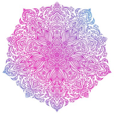 Güzel pembe Mandala