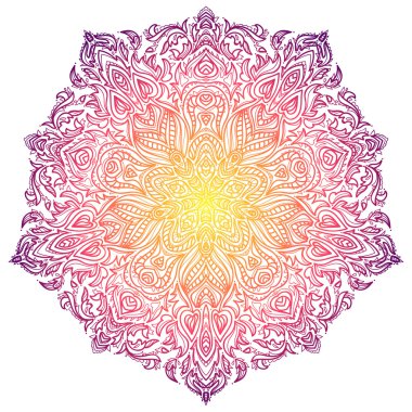 Güzel pembe Mandala