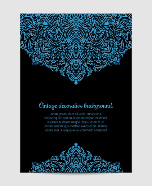 Hermoso Mandala Vintage — Vector de stock