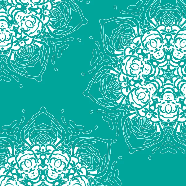 Elément mandala décoratif vintage — Image vectorielle