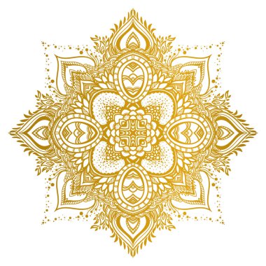 Altın Mandala Süslemesi