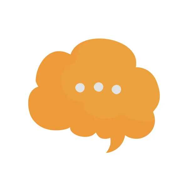 Speech Bubble Icon — Stock Vector