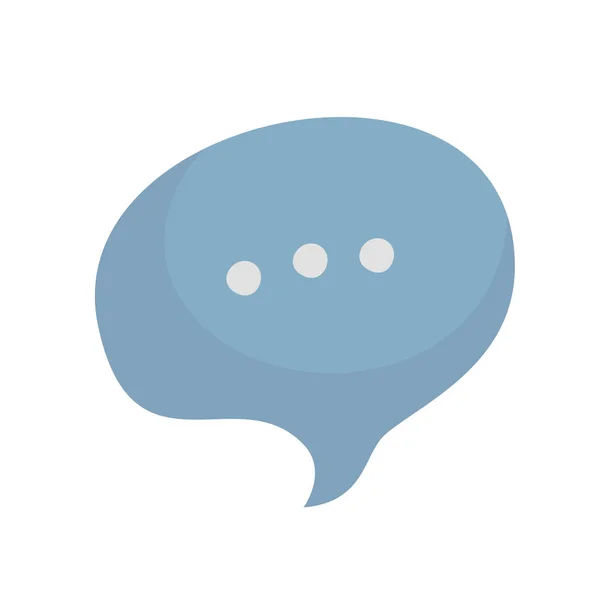 Speech Bubble Icon — Stock Vector