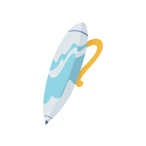 Penna isolerad på vitt — Stock vektor