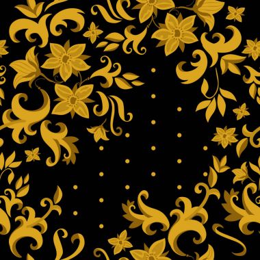 Vektör süslü öğe tasarımı