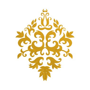 Vektör süslü öğe tasarımı