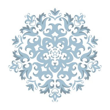 Vektör süslü öğe tasarımı