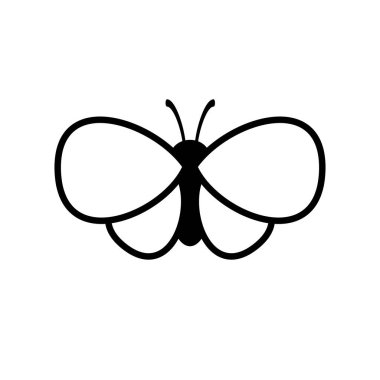 parlak kelebek illüstrasyon