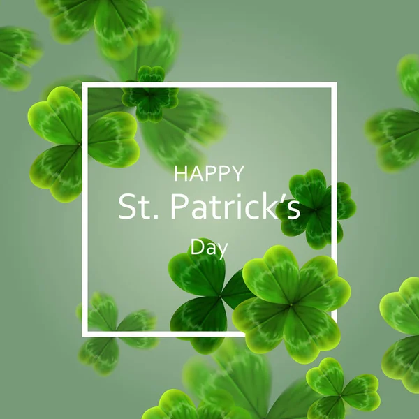 Kort på St. Patrick's Day — Stock vektor