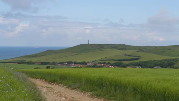 View Village Escalles Strait Pas Calais — 비디오