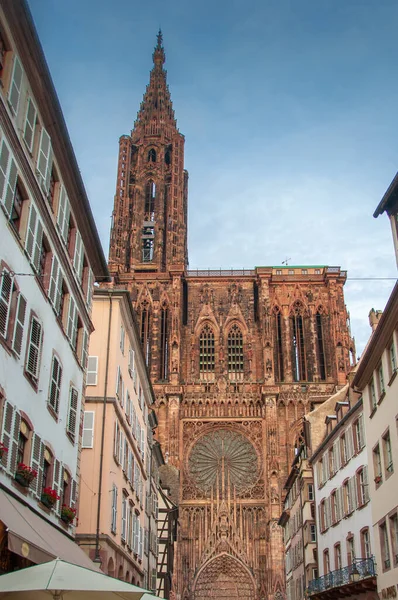 Kathedraal Van Straatsburg Oost Frankrijk — Stockfoto