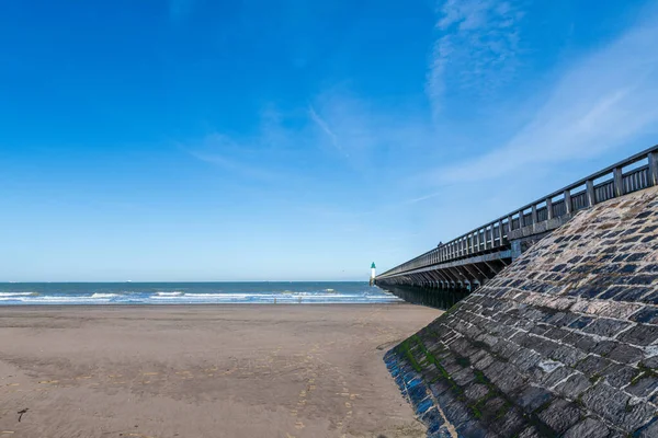 Molo Calais Francia — Foto Stock