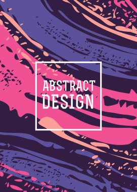 Renkli parlak sıvı vektör kapak arka plan