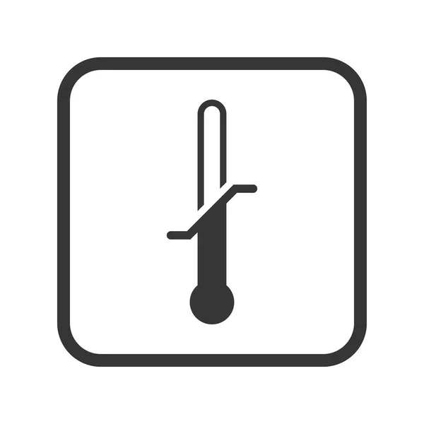 Embalagem de temperatura e vetor logístico isolado ícone único —  Vetores de Stock