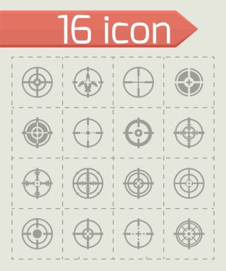 Vektör artı Icon set