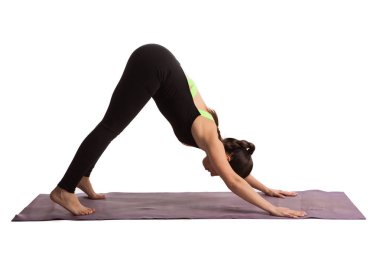 Kız streç yoga pilates izole