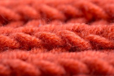 Örme yün ürün dokusuna kadar yakın.