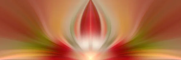 Abstract Energy Flower Red Green Background Text Yoga Aura Magic — Stockfoto