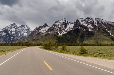 Grand tetons dağlar 