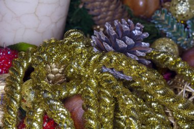 Noel süslemeleri tatlı