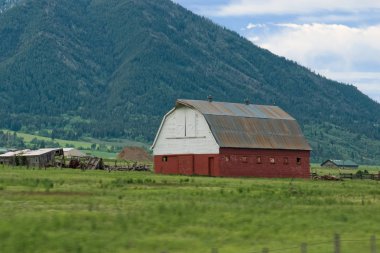 Wyoming çiftlikte ahır