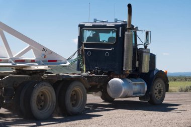 Camion üzerinde yol Utah hoş geldiniz.