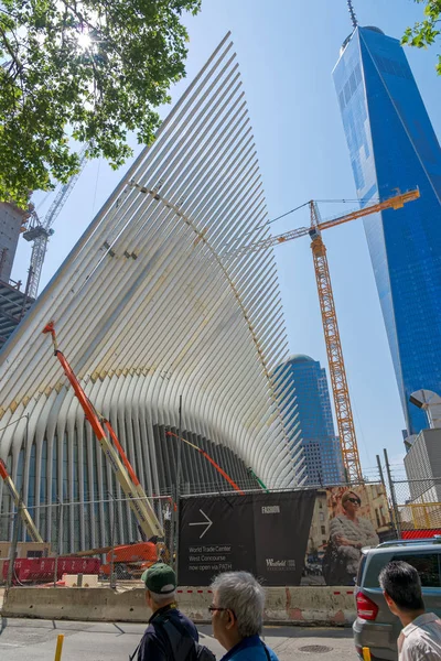 Nova York Eua Junho 2015 Ground Zero Com World Trade — Fotografia de Stock