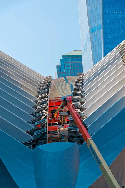 Nova York Eua Junho 2015 Ground Zero Com World Trade — Fotografia de Stock