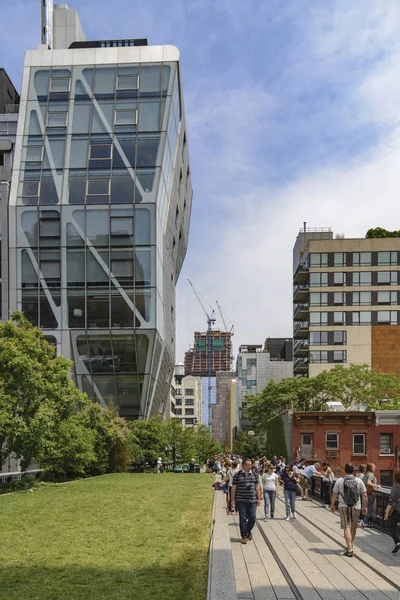 High Line Park em Nova York — Fotografia de Stock