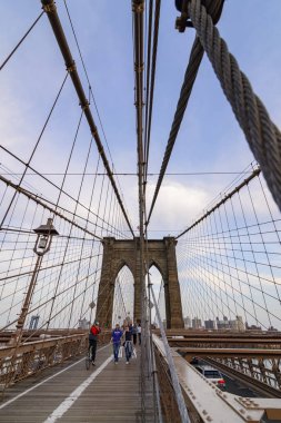 New York 'taki Brooklyn Köprüsü