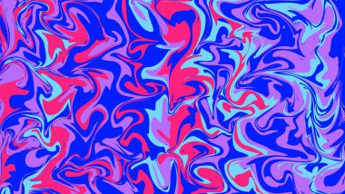 Neon dalgaları. İllüzyon. Uzay ve zamanı deforme et. 3D gerçeküstü illüstrasyon. Fraktal soyut doku. Kutsal geometri. Gizemli psikedelik rahatlama şablonu. Dijital sanat eseri grafik astroloji büyüsü